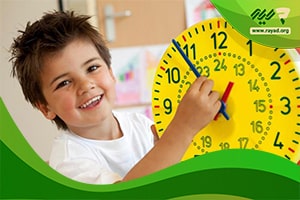 آموزش ساعت به کودکان
